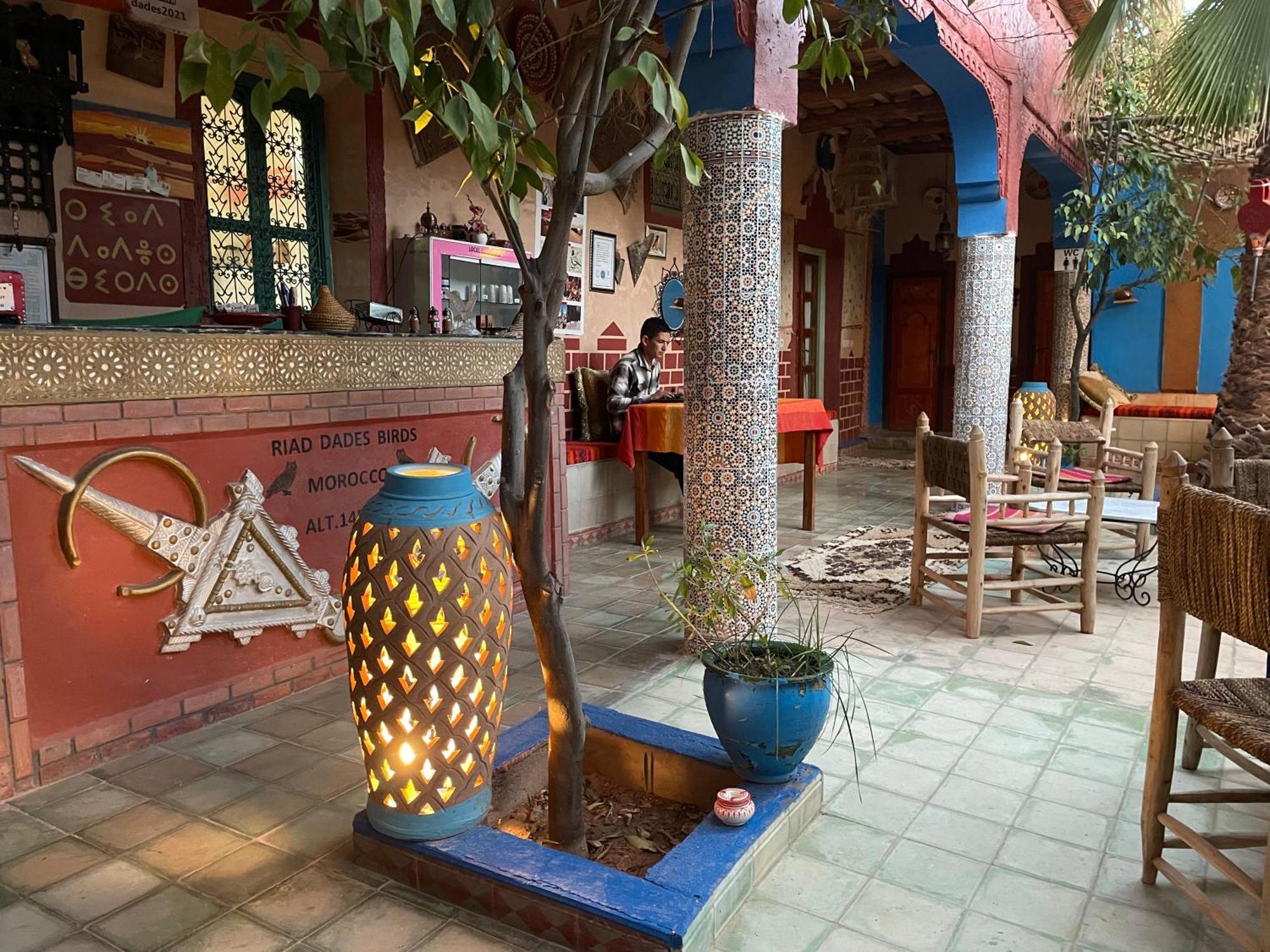 Riad Dades Birds Boumalne Exteriör bild